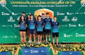 AMOB conquista 9 medalhas em campeonato nacional 