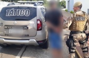PM prende em Herval condenado por roubo em Capinzal 
