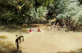 Homem morre afogado após cair no rio em Vargem Bonita  