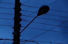 Caminhão provoca apagão em bairros de Joaçaba 