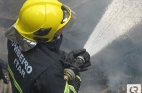 Família perde tudo após casa pegar fogo em Erval Velho 