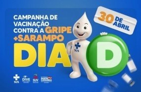Dia D das Campanhas de Vacinação contra a gripe e o sarampo 
