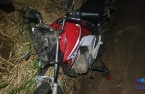 Motociclista fica ferido após sofrer queda na SC-467 