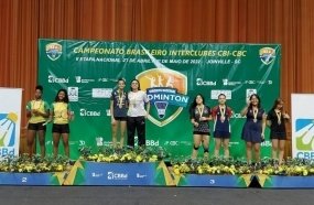AMOB conquista 4º lugar em Circuito Nacional de Badminton