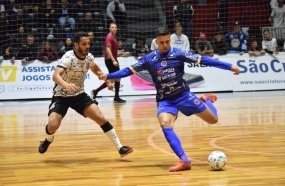 Joaçaba Futsal é superado pelo Corinthians por 4 a 3