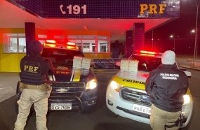 Apreendido em Joaçaba veículo com 30 kg de cocaína 