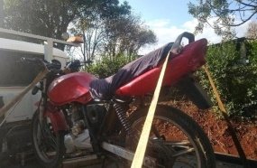 Condutor é preso ao ser flagrado com motocicleta adulterada 