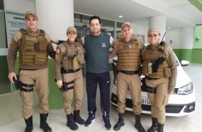 Sargento que sofreu tentativa de homicídio deixa o hospital