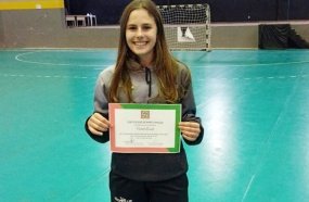Atleta de Luzerna convocada para a Seleção Catarinense de Handebol 