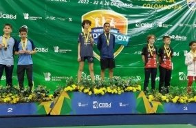 Joaçaba conquista 10 medalhas no Nacional de Badminton