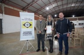 Prefeitura de Herval vai pavimentar acesso à Linha Santa Terezinha 
