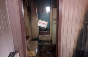 Incêndio atinge residência em Campos Novos 