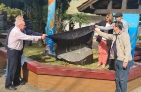 Rotary Club inaugura Marco Rotatório em Joaçaba 