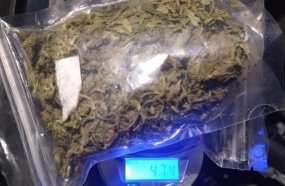 Jovem é preso por tráfico de drogas após abordagem em Luzerna