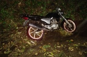 Motociclista fica ferido após sofrer queda na SC-453 
