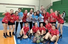 Handebol Feminino de Luzerna conquista título da OLESC 