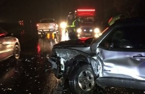 Colisão entre veículos deixa três feridos em Joaçaba 