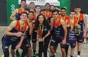 Basquete de Joaçaba é campeão regional dos Joguinhos Abertos