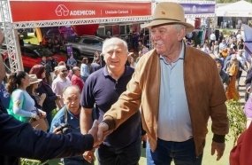 Governador em exercício participa da Expo Videira 2022