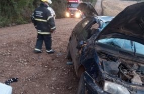 Trabalhadora perde a vida após carro capotar em Videira