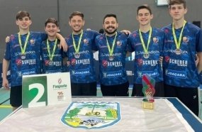 Tênis de mesa de Joaçaba conquista 2º lugar geral nos Joguinhos Abertos