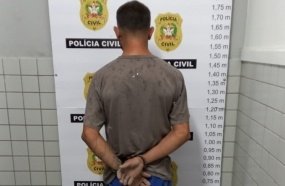 Polícia Civil prende em Erval Velho suspeito por furtos em Joaçaba 