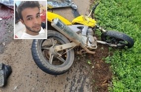 Motociclista morre após colisão frontal contra carreta em Joaçaba