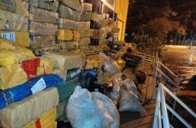 Ação conjunta apreende 3 toneladas de drogas em Santa Catarina