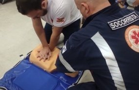 SAMU promove em Joaçaba treinamento para equipes das bases avançadas