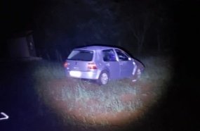 Jovens ficam feridas em capotamento no interior de Capinzal