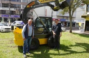 Prefeitura de Herval d’Oeste adquire Minicarregadeira
