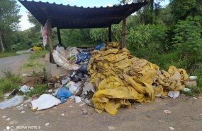 Zílio cobra providências sobre acúmulo de lixo no acesso ao KM 20