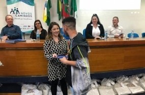 SENAI Luzerna realiza formatura do programa Novos Caminhos 