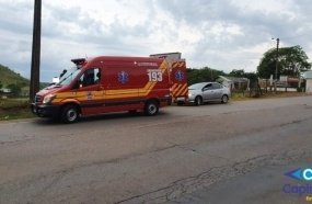 Pedestre é atropelado ao tentar fugir de enxame de abelhas 