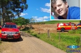 Bombeiros iniciam buscas por morador de Lacerdópolis desaparecido 
