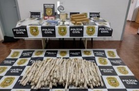 Preso membro de facção que planejava ataques com explosivos em Lages