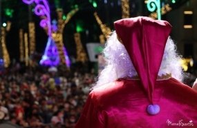 Papai Noel abre o Natal Encantado de Joaçaba na sexta-feira 