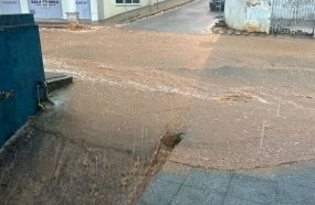 Secretário garante que alagamento na Duque de Caxias será resolvido 