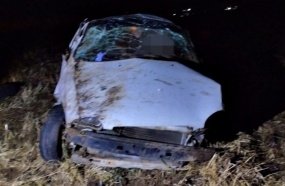 Idoso perde a vida ao capotar veículo na SC-350