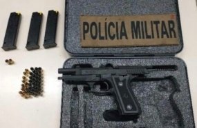 Homem é preso após ameaçar pessoas com arma em Joaçaba