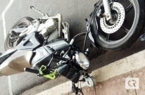 Motorista foge após colisão que deixou dois feridos em Herval 