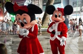 Natal de Joaçaba com muitas atrações na praça todas as noites
