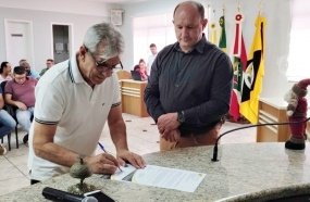 Herval d´Oeste vai implantar rede de esgoto na Rodovia do Ovo 