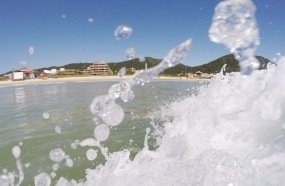 Mais de 50% das praias catarinenses estão impróprias para banhos