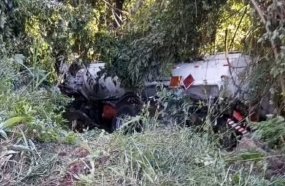 Motorista perde a vida após tombar caminhão em Arroio Trinta 