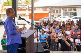 Jorginho Mello visita o Meio-Oeste em sua primeira viagem oficial como governador