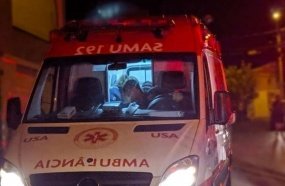 Filho atinge pai com facada no peito para defender a mãe 