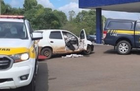 Carro abarrotado com cigarros paraguaios é apreendido em Joaçaba