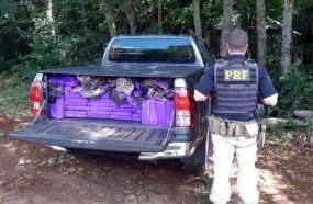 PRF faz a maior apreensão de maconha do ano até agora em SC