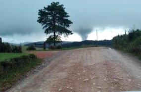 Defesa Civil confirma passagem de tornado em Santa Catarina